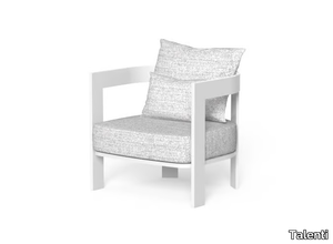 ARGO-ALU - Fabric garden armchair _ Talenti