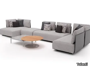 LEAF SOFT - Sectional fabric garden sofa _ Talenti