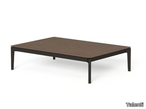 LEAF - Rectangular garden side table _ Talenti