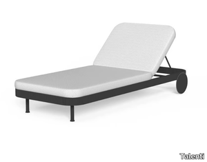 SLAM/ROPE - Stackable fabric sun lounger with castors _ Talenti