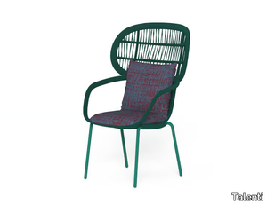 PANAMA - Rope chair with armrests high-back _ Talenti