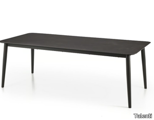 MOON ALU - Rectangular garden table _ Talenti