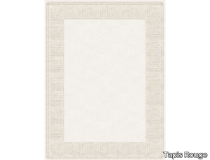 ENIGMA - Rectangular handmade rug _ Tapis Rouge