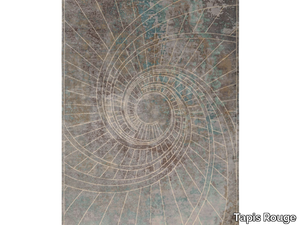 FIRENZE BLU NOTTE - Rectangular handmade rug _ Tapis Rouge