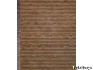 BRETON PURPLE - Rectangular handmade rug _ Tapis Rouge