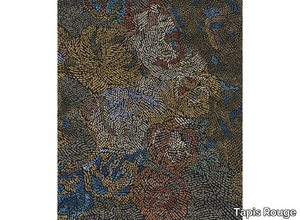 FIAMETTA GIARDINO IN AUTUNNO - Handmade wool and silk rug _ Tapis Rouge