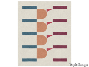 GOOGIE - Rectangular wool rug _ Tapis Rouge