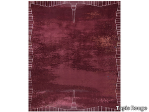 ROMA AMARANTO - Rectangular handmade rug _ Tapis Rouge