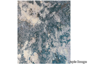 SERENITY LAKE - Rectangular handmade rug _ Tapis Rouge