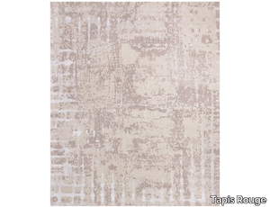 SIX BEIGE - Rectangular handmade rug _ Tapis Rouge