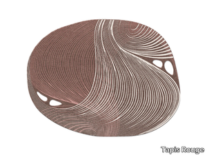 SPACE ODITY - Unusual shape hand-knotted rug _ Tapis Rouge