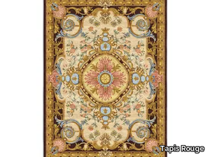 RENAISSANSE GOLD - Rectangular handmade rug _ Tapis Rouge