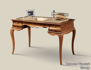 1662/120 - Rectangular wooden writing desk with drawers _ Tarocco Vaccari Group