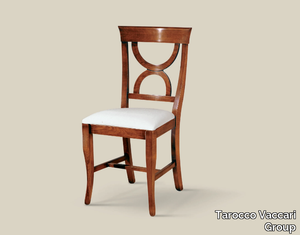 1700 - Wooden chair with integrated cushion _ Tarocco Vaccari Group