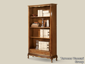 5112 - Open wooden bookcase with drawers _ Tarocco Vaccari Group