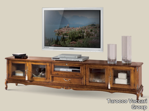 5121 - Wooden TV cabinet with doors _ Tarocco Vaccari Group