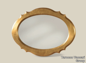 5479 - Oval framed wooden mirror _ Tarocco Vaccari Group