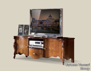 5408 - Wooden TV cabinet with doors _ Tarocco Vaccari Group