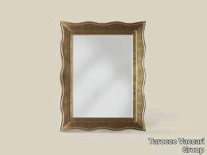 5426 - Framed rectangular wooden mirror _ Tarocco Vaccari Group