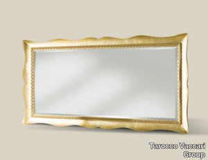 SP6250 - Rectangular framed wooden mirror _ Tarocco Vaccari Group