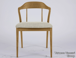 UN48-T - Beech chair with integrated cushion _ Tarocco Vaccari Group