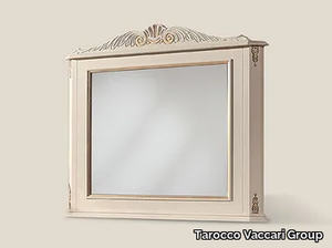 5141 - Framed rectangular wooden mirror _ Tarocco Vaccari Group