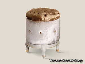 5154 - Round fabric pouf _ Tarocco Vaccari Group