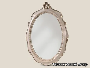 5475 - Framed oval wooden mirror _ Tarocco Vaccari Group