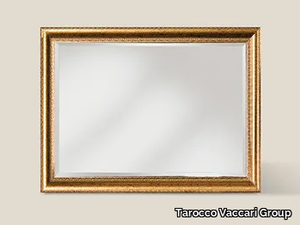 7956 - Framed rectangular wooden mirror _ Tarocco Vaccari Group