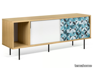 DANN TILES - Sideboard with sliding doors _ temahome