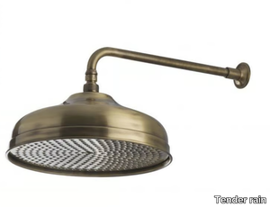 Retro shower head - Wall-mounted rain shower with arm _ Tender rain