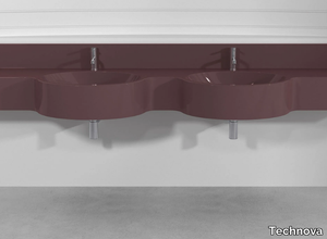 CIPRO 2 PLTC2 - Double custom Pietraluce® washbasin _ Technova