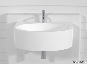 YOUNG LATMY - Wall-mounted Pietraluce® washbasin _ Technova