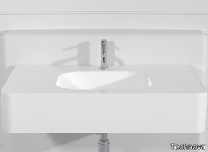 MINI PLTI8 - Wall-mounted Pietraluce® washbasin _ Technova