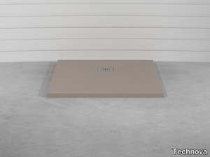 ROCK PDTR6L.BIR - Pietraluce® shower tray _ Technova