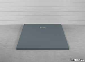 ROCK PDTR9L.BIR - Pietraluce® shower tray _ Technova