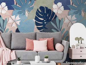 WILSON - Tropical nonwoven wallpaper _ Tecnografica