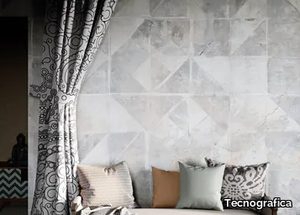 TINTAGEL - Geometric Digital printing wallpaper _ Tecnografica