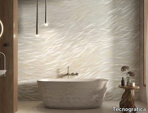 MAREA - Nonwoven bathroom wallpaper _ Tecnografica