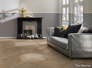 M09 OAK SAND BROWN - 3 layers oak parquet _ Ter Hürne