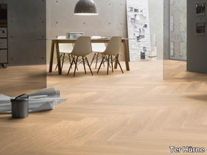 M01 OAK UNFINISHED EFFECT - 3 layers oak parquet _ Ter Hürne