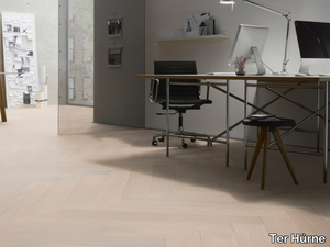 M02 OAK LIGHT GREY - 3 layers oak parquet _ Ter Hürne