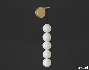 ABACUS - LED opal glass wall lamp _ TERZANI