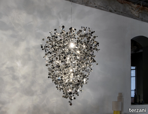 ARGENT N93 - LED metal pendant lamp _ TERZANI