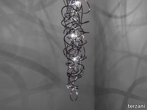 DOODLE VERTICAL - LED metal pendant lamp _ TERZANI