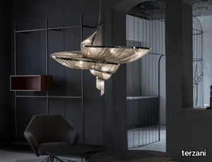 EPOQUE XL - LED metal pendant lamp _ TERZANI