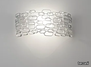 GLAMOUR - Halogen glass wall light _ TERZANI