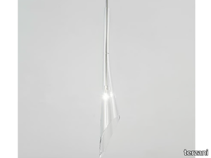 CALLE - Halogen crystal pendant lamp _ TERZANI