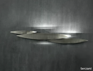 I LUCCI ARGENTATI - Halogen metal wall lamp _ TERZANI