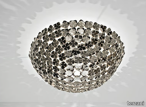 ORTEN’ZIA - Halogen metal ceiling lamp _ TERZANI